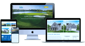 fairway cottages website redesign mockup